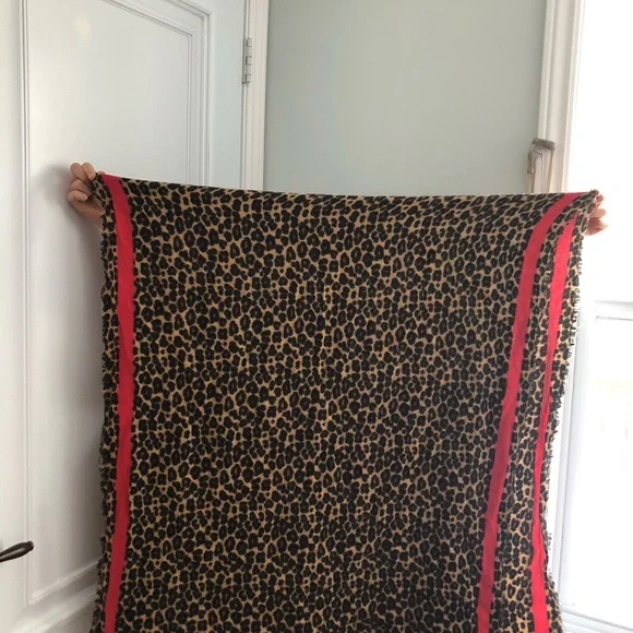 Scarf long leopard - Picture 3 of 3